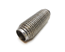 Гофра глушителя трехслойная усиленная (wire mesh) Hydra Style (кольчуга) длина 150мм, диаметр трубы 45мм фото