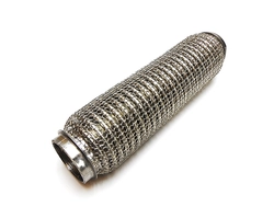 Гофра глушителя трехслойная усиленная (wire mesh) Hydra Style (кольчуга) длина 260мм, диаметр трубы 45мм фото