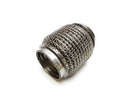 Гофра глушителя трехслойная усиленная (wire mesh) Hydra Style (кольчуга) длина 120мм, диаметр трубы 50мм фото