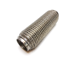 Гофра глушителя трехслойная усиленная (wire mesh) Hydra Style (кольчуга) длина 250мм, диаметр трубы 50мм фото