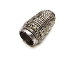 Гофра глушителя трехслойная усиленная (wire mesh) Hydra Style (кольчуга) длина 170мм, диаметр трубы 55мм фото
