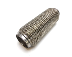 Гофра глушителя трехслойная усиленная (wire mesh) Hydra Style (кольчуга) длина 230мм, диаметр трубы 64мм фото