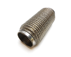 Гофра глушителя трехслойная усиленная (wire mesh) Hydra Style (кольчуга) длина 180мм, диаметр трубы 64мм фото